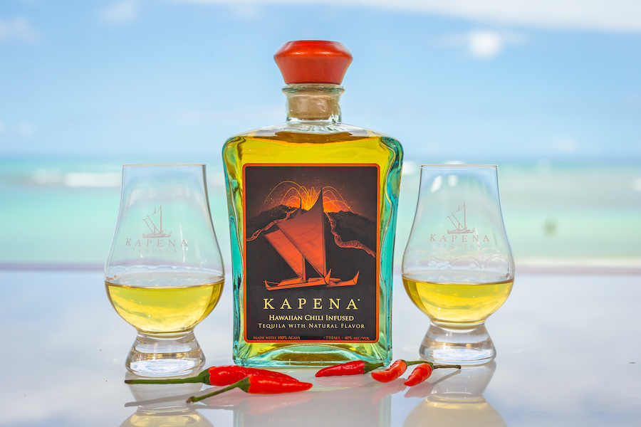 Kapena Hawaiian Chili Infused Tequila